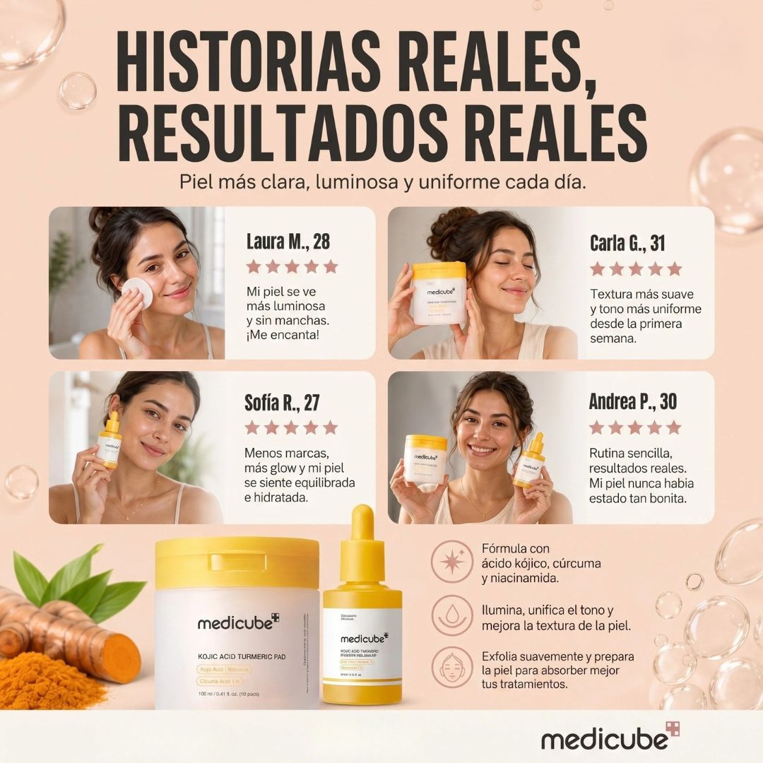 ¿Piel apagada y con manchas? Deja de esconderte.