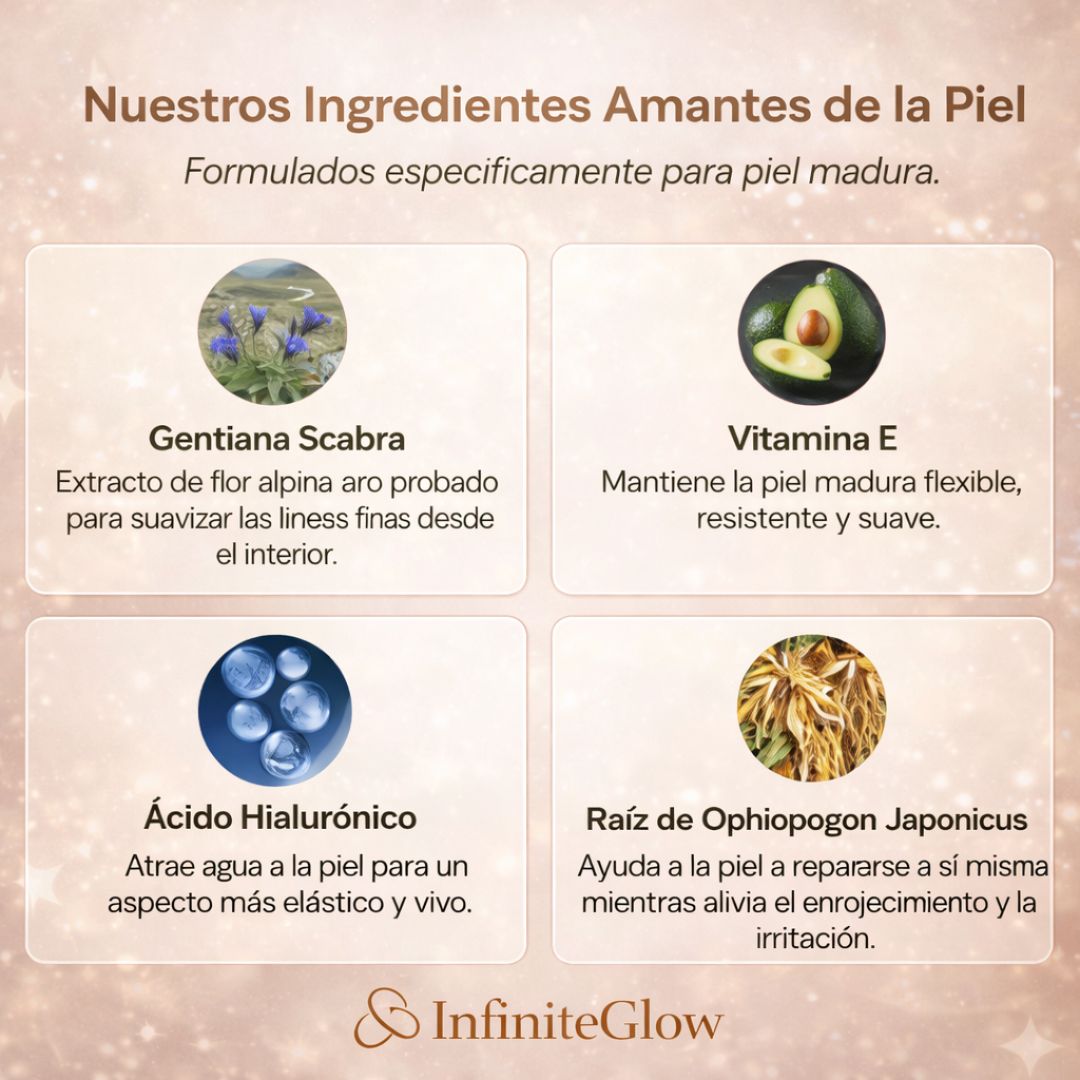 Base de Maquillaje Antiedad con SPF 50 – Se Adapta a tu Tono de Piel