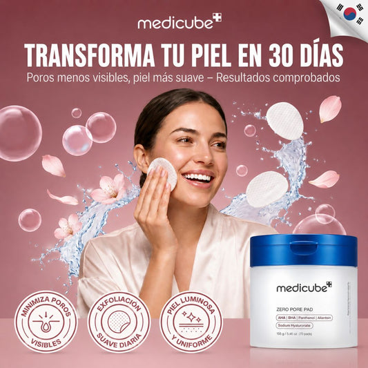 Reduce visiblemente tus poros en días