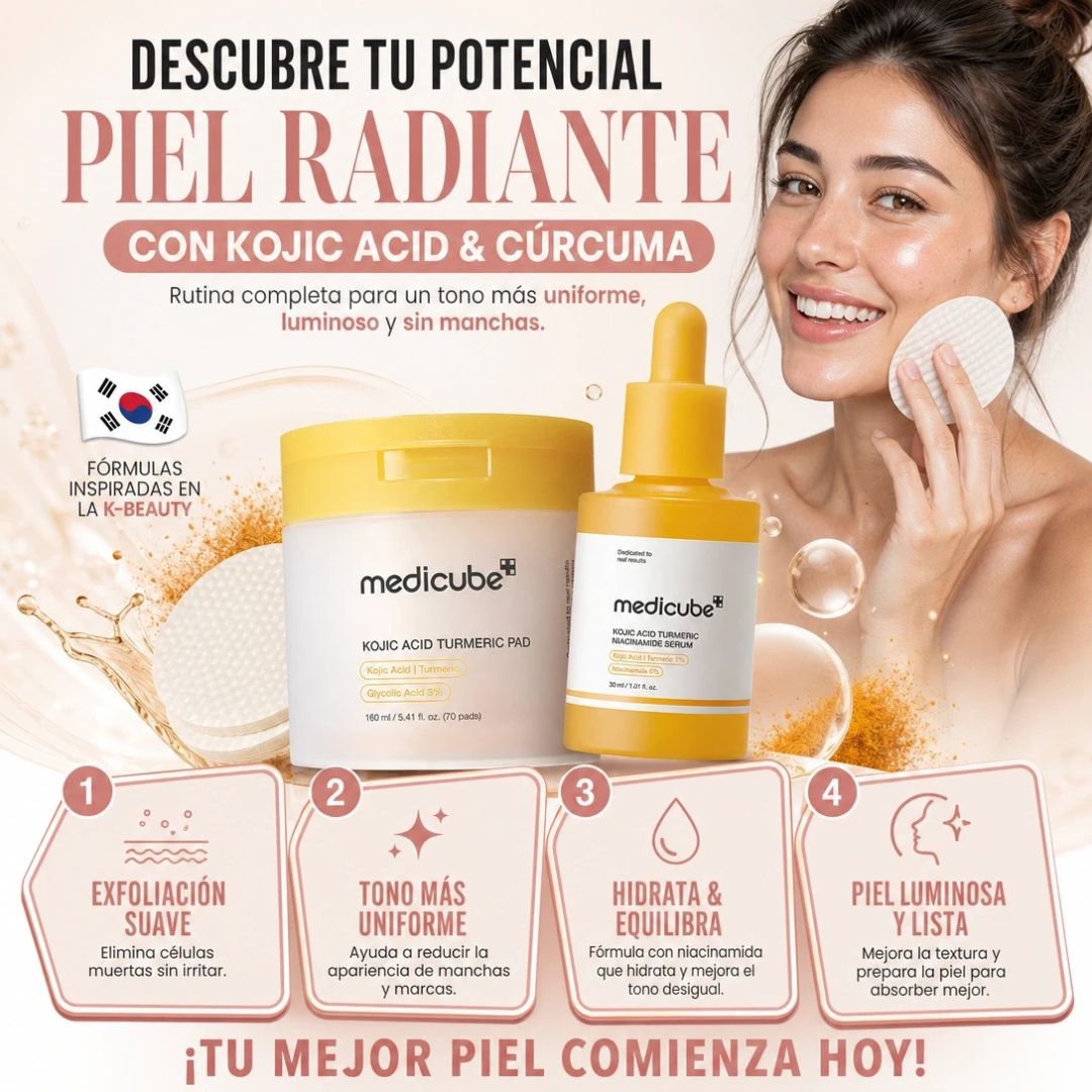 ¿Piel apagada y con manchas? Deja de esconderte.
