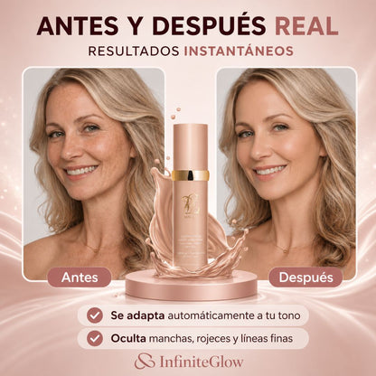 Base de Maquillaje Antiedad con SPF 50 – Se Adapta a tu Tono de Piel