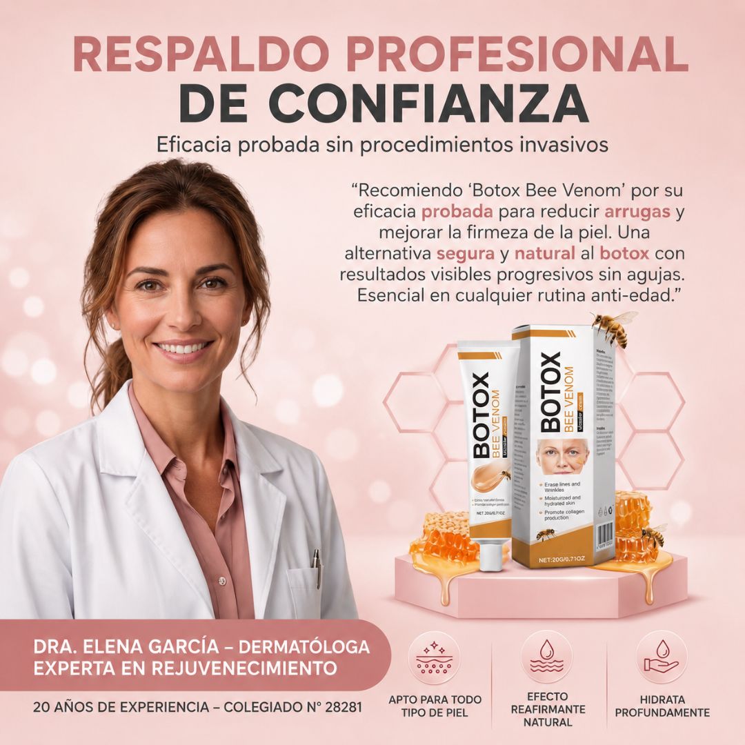 Efecto “Botox” sin agujas. En casa, en minutos.