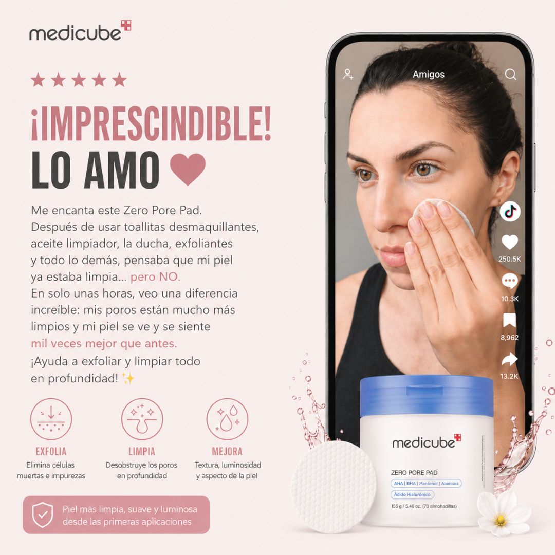 Reduce visiblemente tus poros en días