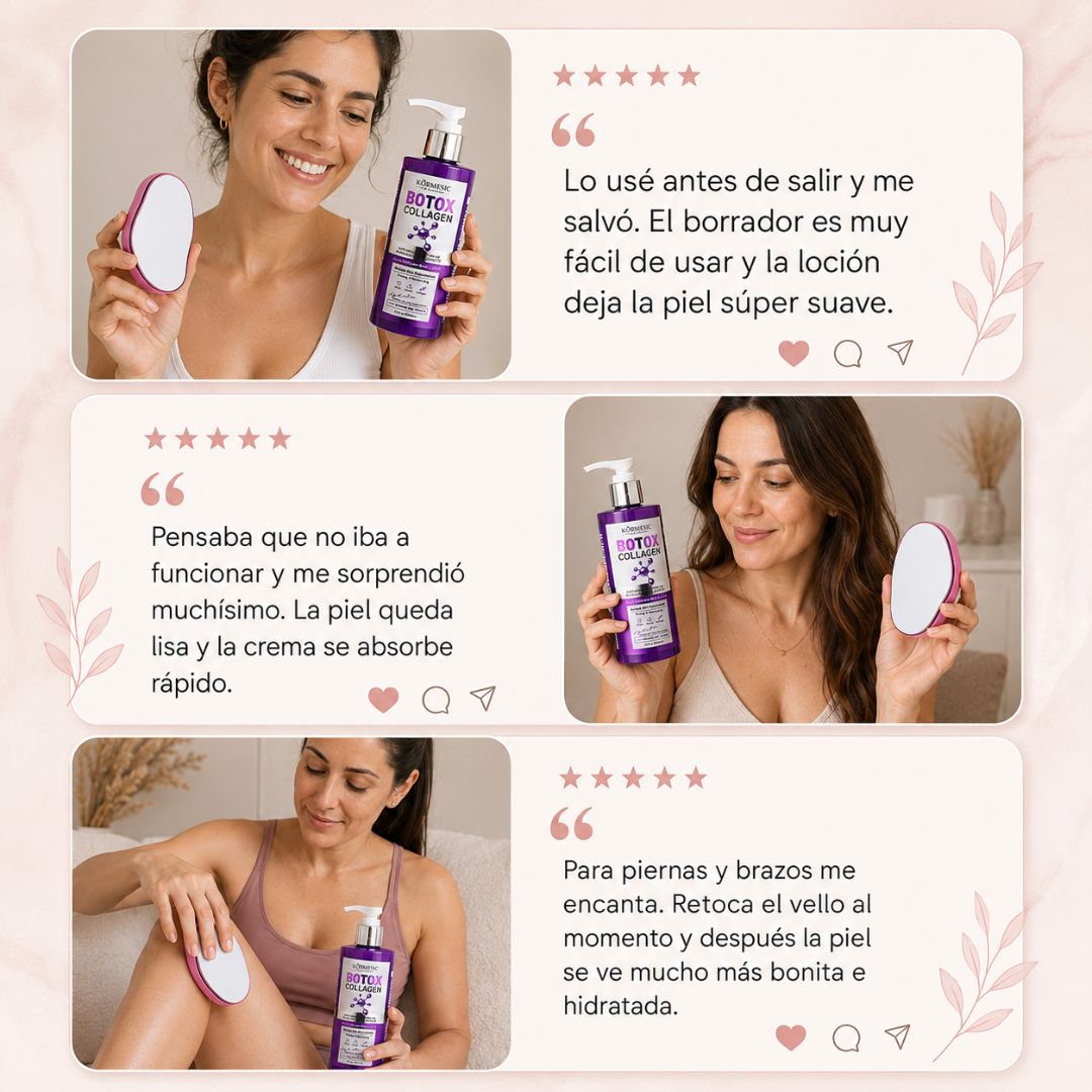 ¿Vello justo cuando querías enseñar las piernas? Bórralo, hidrata y sal.